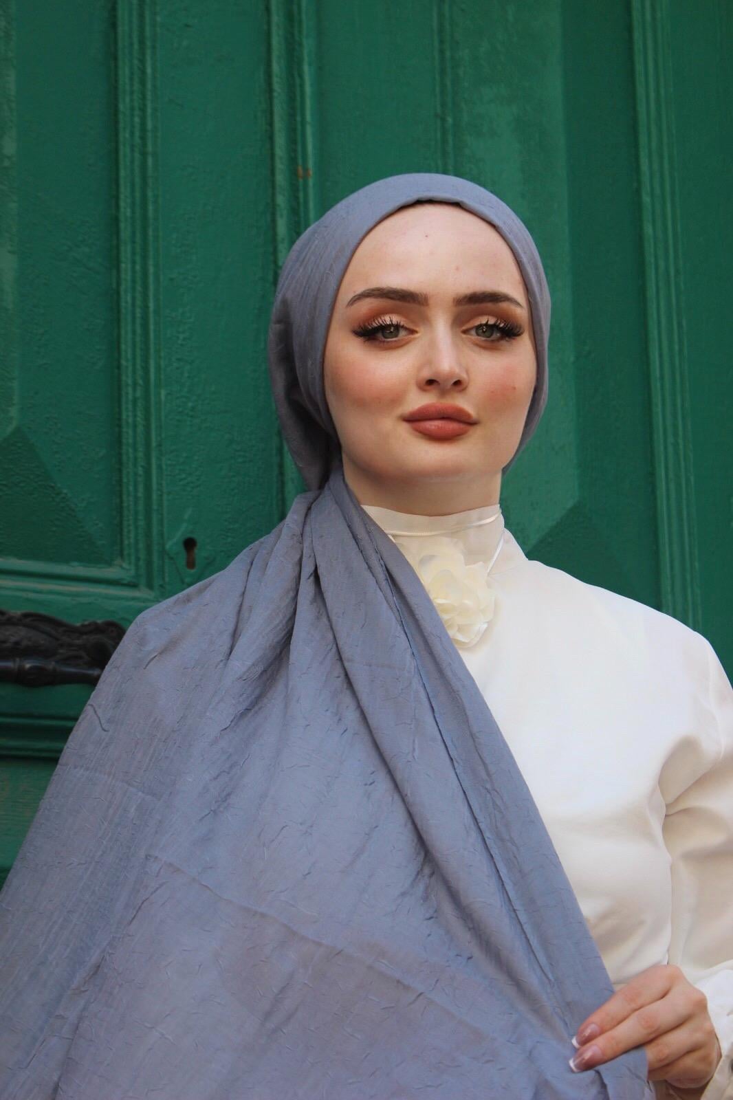 BAMBU KRAŞ ŞAL KOYU GRİ 