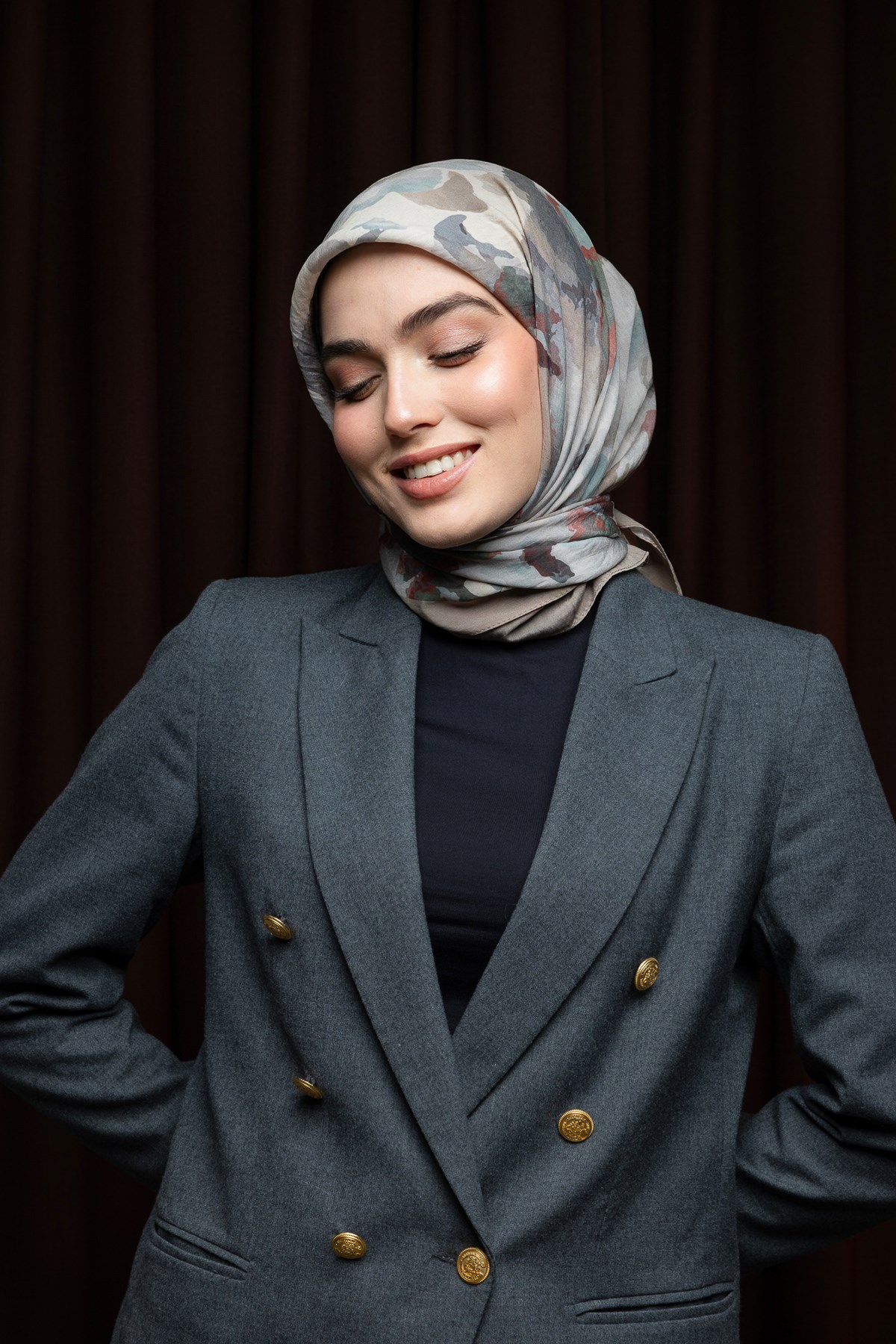 ELLA MODAL İPEK EŞARP 06