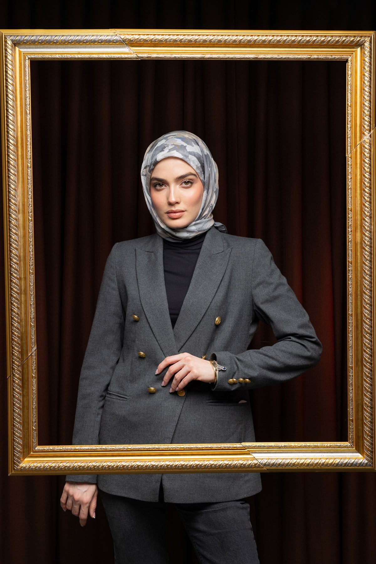 ELLA MODAL İPEK EŞARP 07