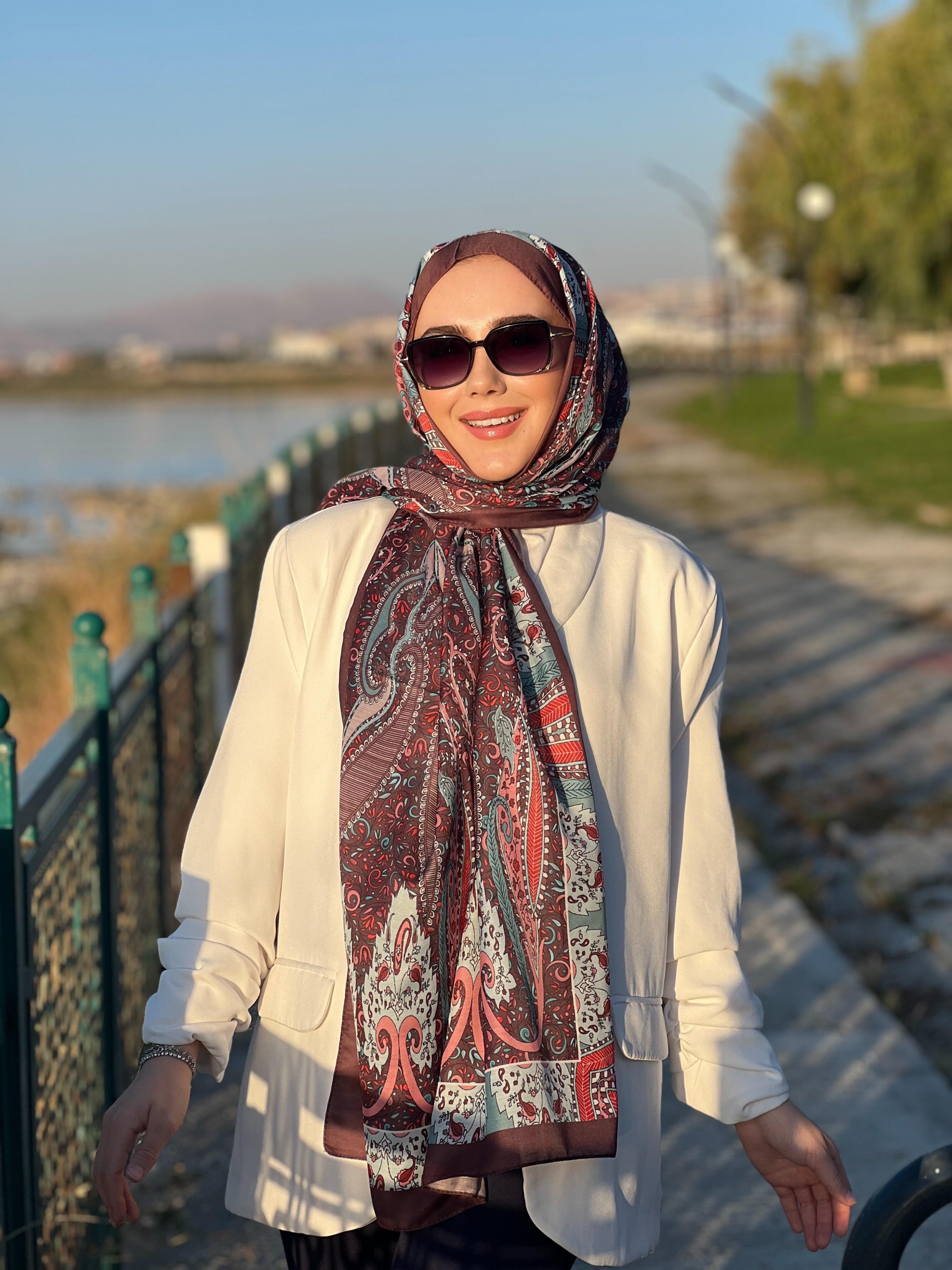 ETNİK DESEN QUEEN KAHVE