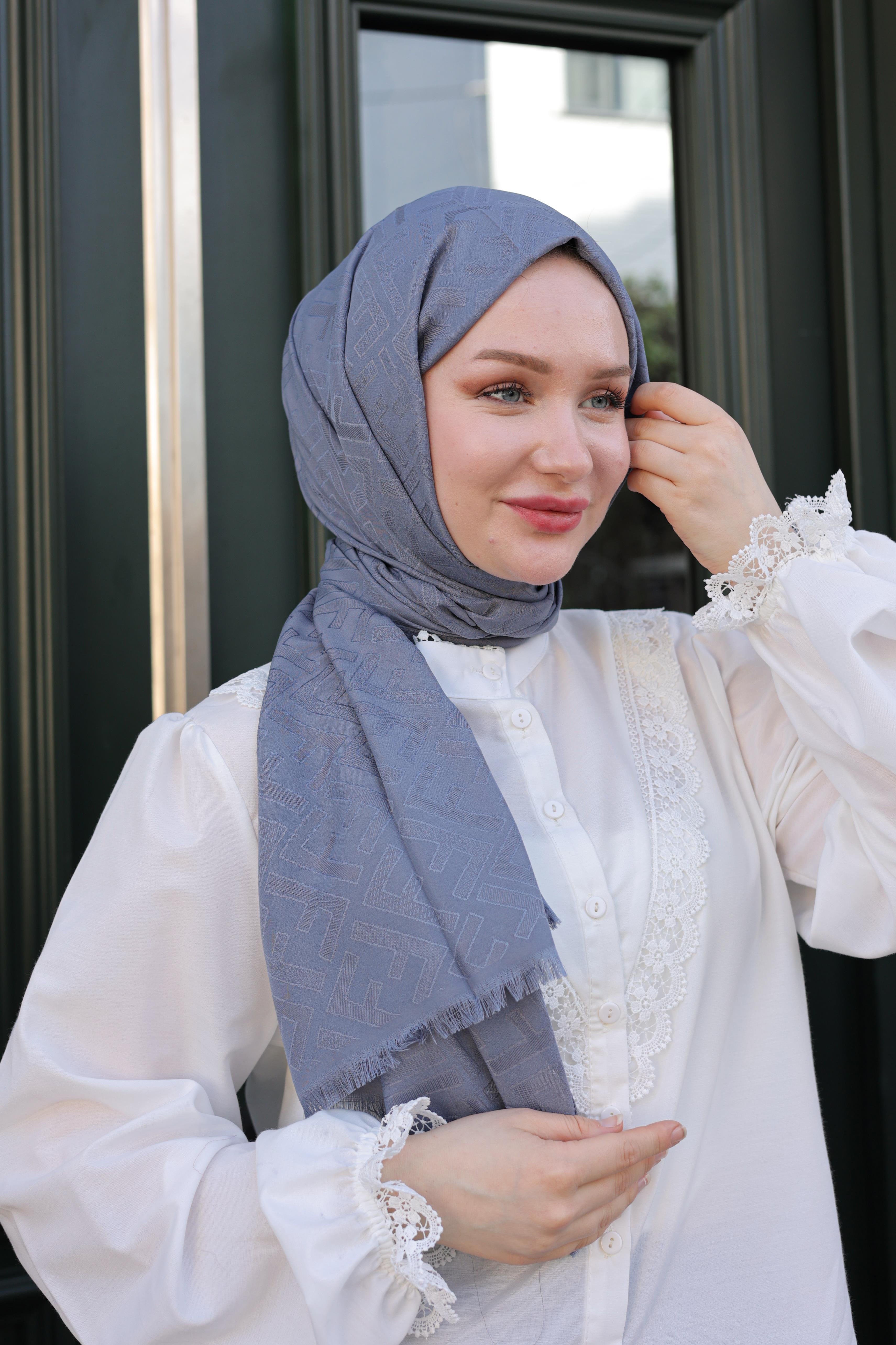 F DESEN KÜLLÜ MAVİ