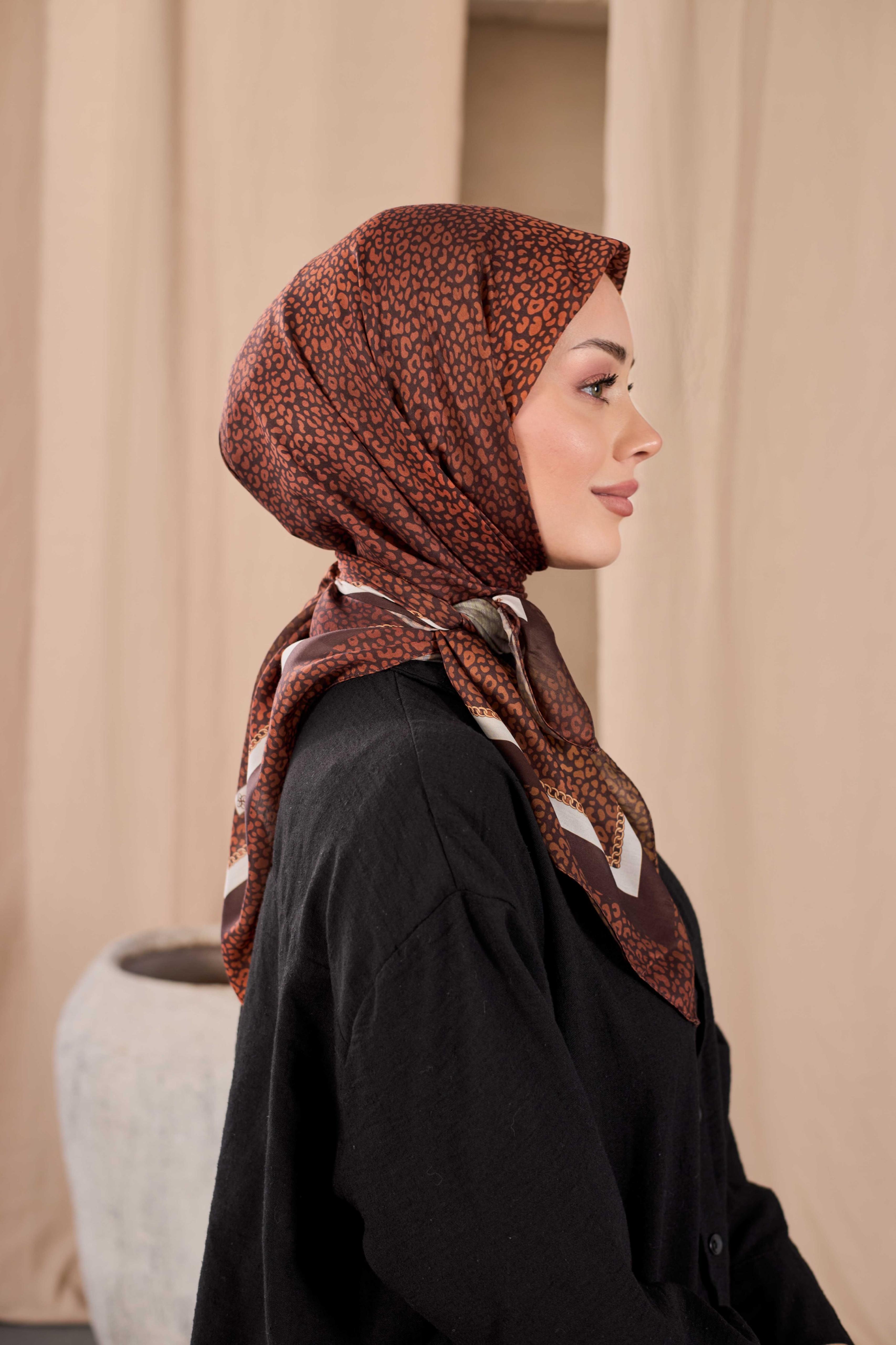 LEOPAR DESEN SOFT EŞARP 03