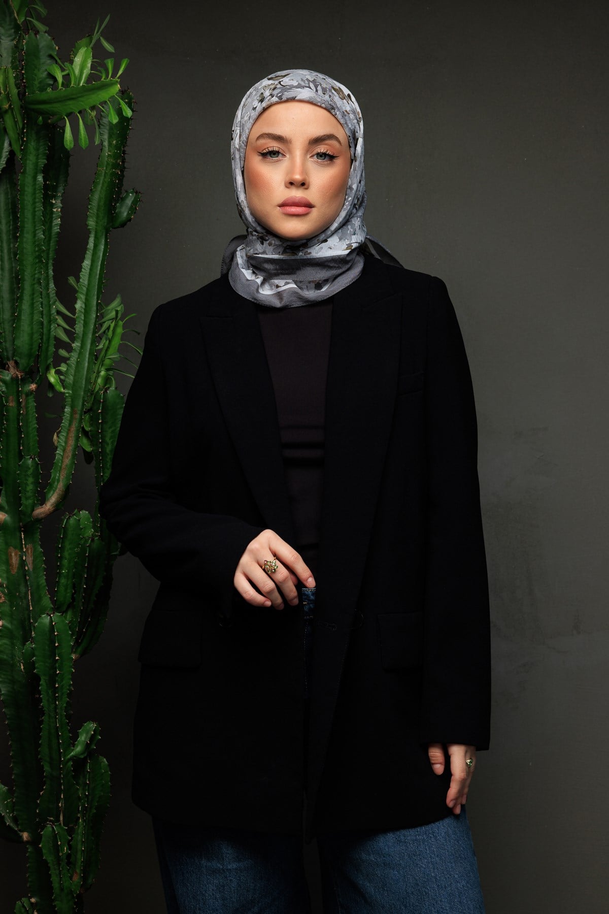ROSİNE MODAL İPEK EŞARP 05