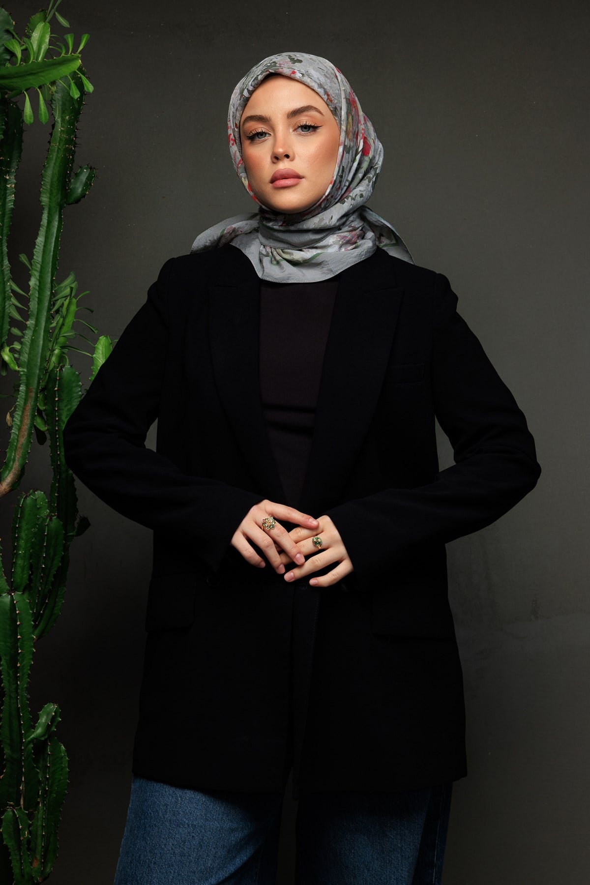 ROSİNE MODAL İPEK EŞARP 07