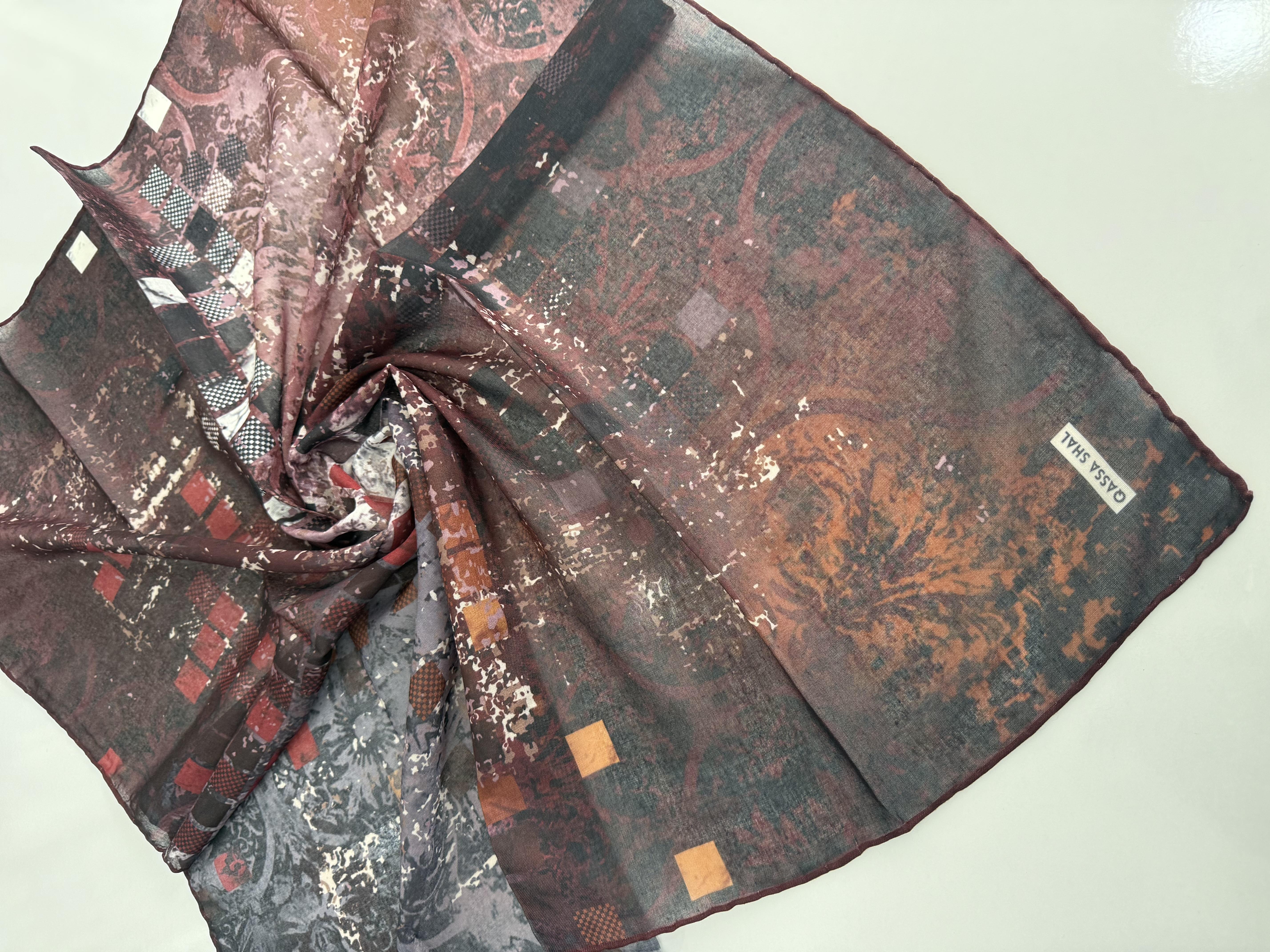 SOFT PAMUKLU EŞARP KİREMİT