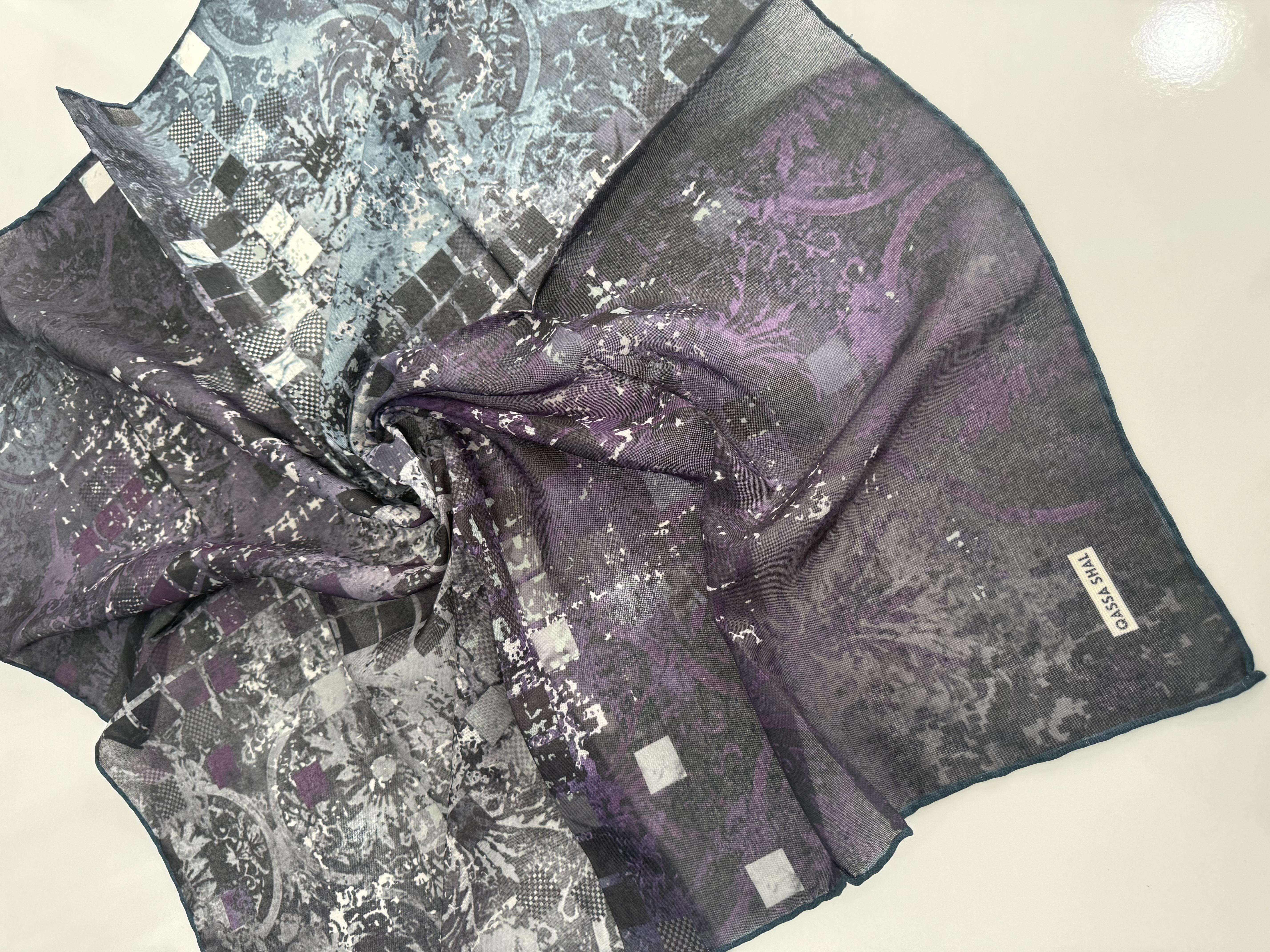 SOFT PAMUKLU EŞARP MOR