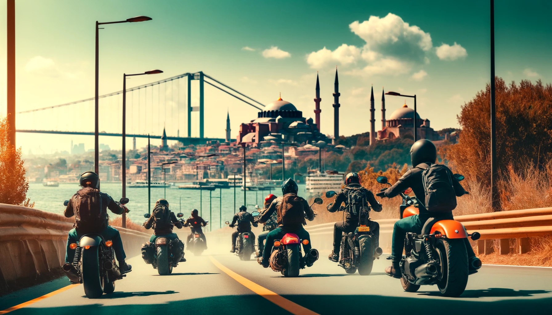 istanbul'daki en iyi motosiklet rotaları