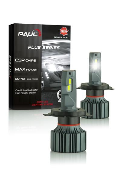PAUL Plus H4 18.000 Lümen GÜÇ Şimşek Etkili Odaklı Ufuk Çizgili Csp LED