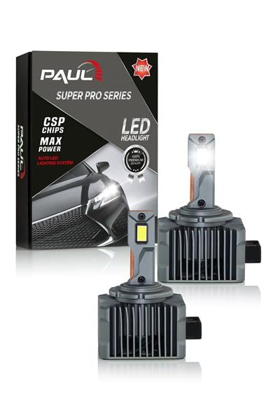PAUL Süper Pro D3S 24.000 Lümen GÜÇ Şimşek Etkili Odaklı Ufuk Çizgili Csp LED