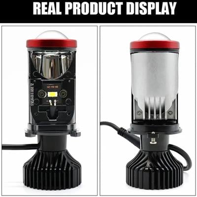 PAUL Süper Pro Mercek LENS H4 24.000 Lümen GÜÇ Şimşek Etkili Odaklı Ufuk Çizgili Csp LED