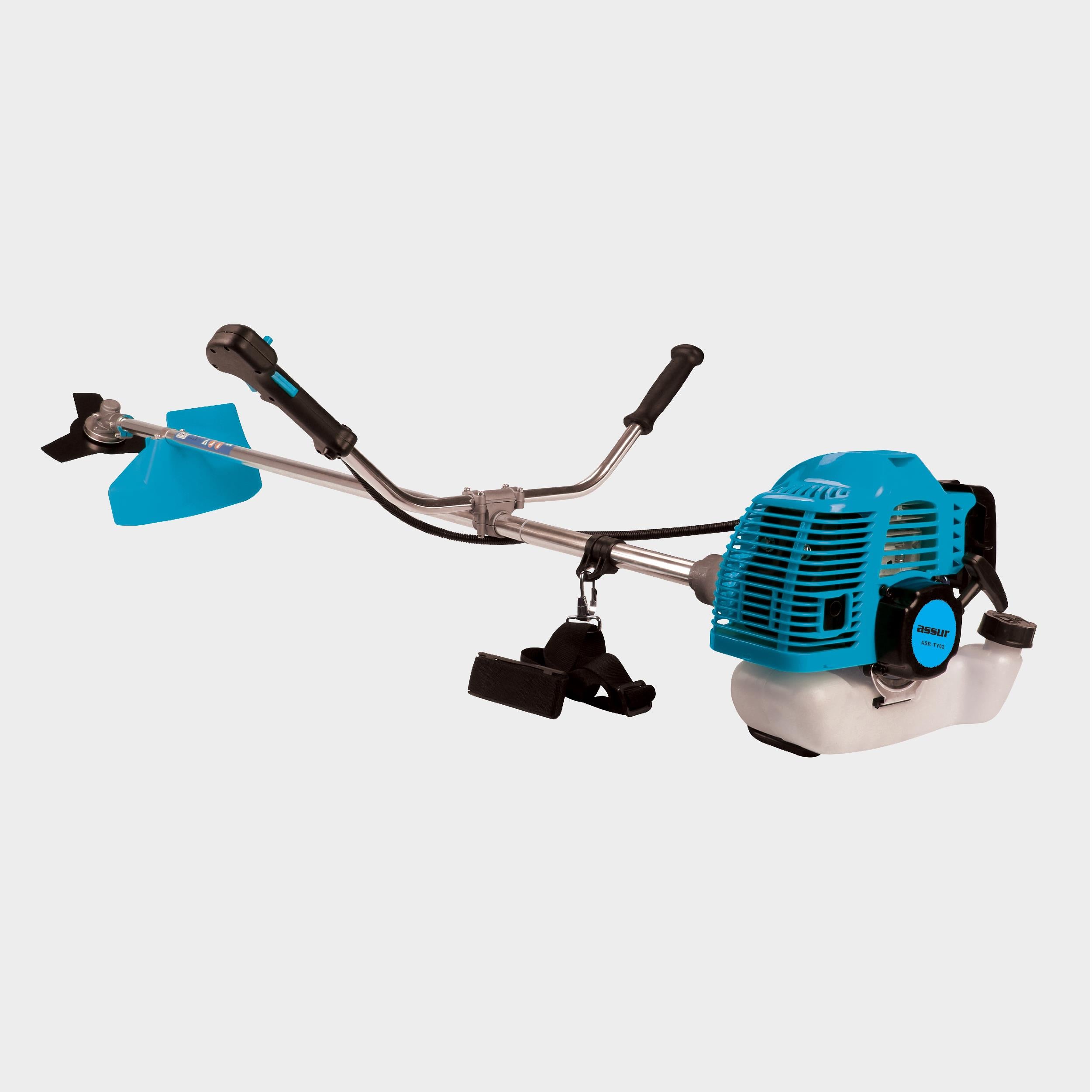 ASSUR 11000rpm 5.9 Hp Yan Tipi Benzinli Motorlu Tırpan Mavi