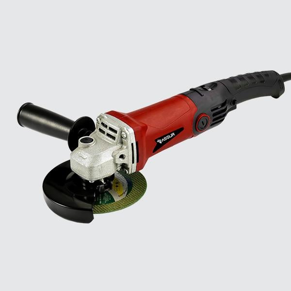 ASSUR Devir Ayarlı Taşlama Makinesi 125 mm Kırmızı