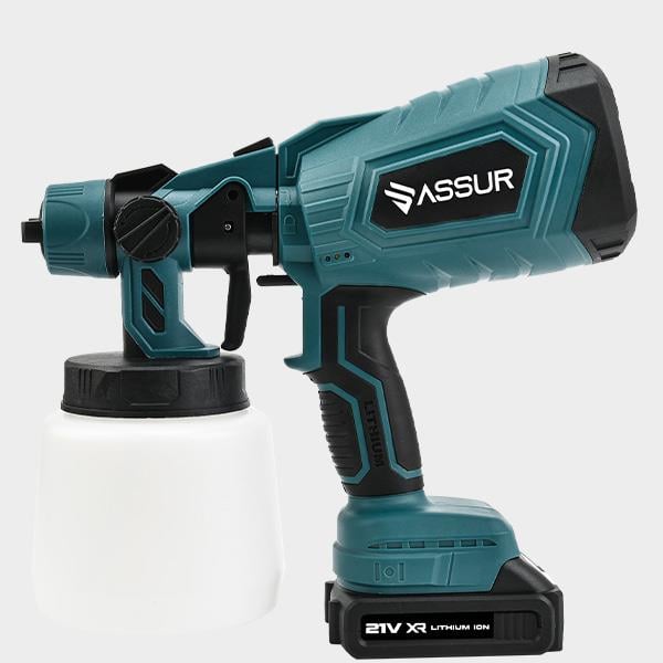 ASSUR Şarjlı Basınçlı Boya Püskürtme Makinesi Mavi