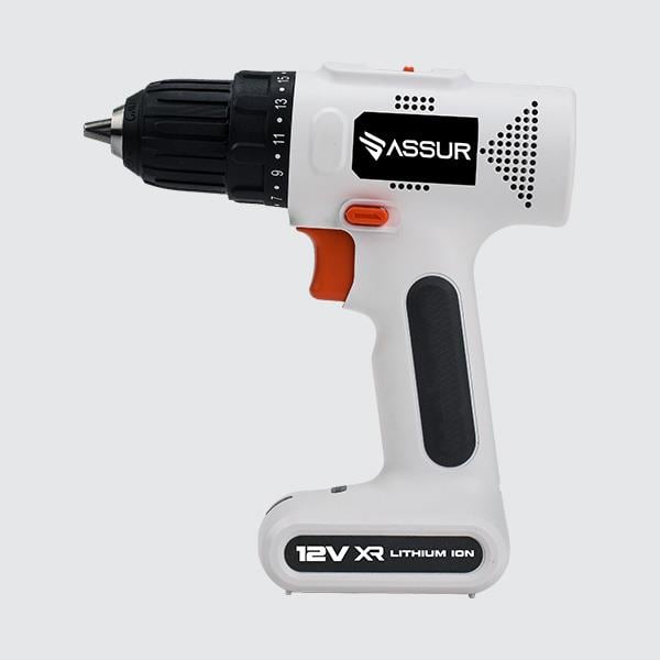 ASSUR Internal Battery Cordless Drill White