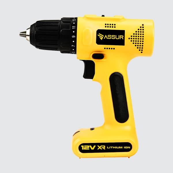 ASSUR Internal Battery Cordless Drill Yellow