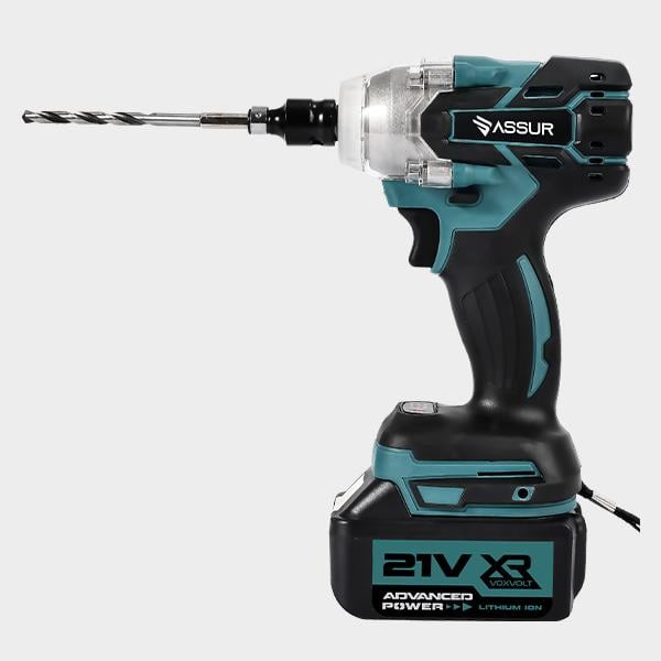 ASSUR Brushless Motor Cordless Nut and Screwdriver Blue