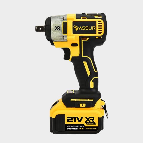 ASSUR Brushless Motor Cordless Nut Loader Screwing Ratchet Yellow