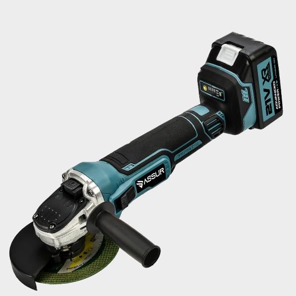 ASSUR Cordless Grinding Machine 125 mm Blue