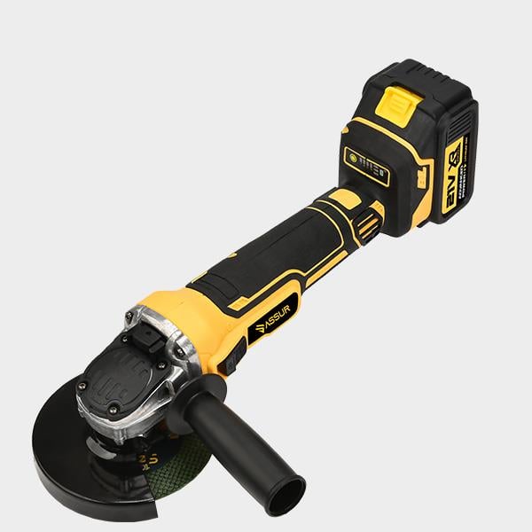ASSUR Şarjlı Taşlama Makinesi 125 mm Sarı