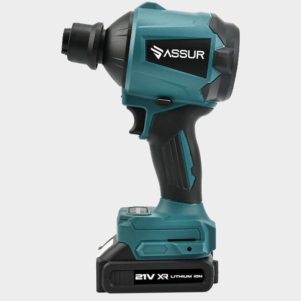 ASSUR Yüksek Performanslı Çift Akülü Şarjlı Hava Pompası