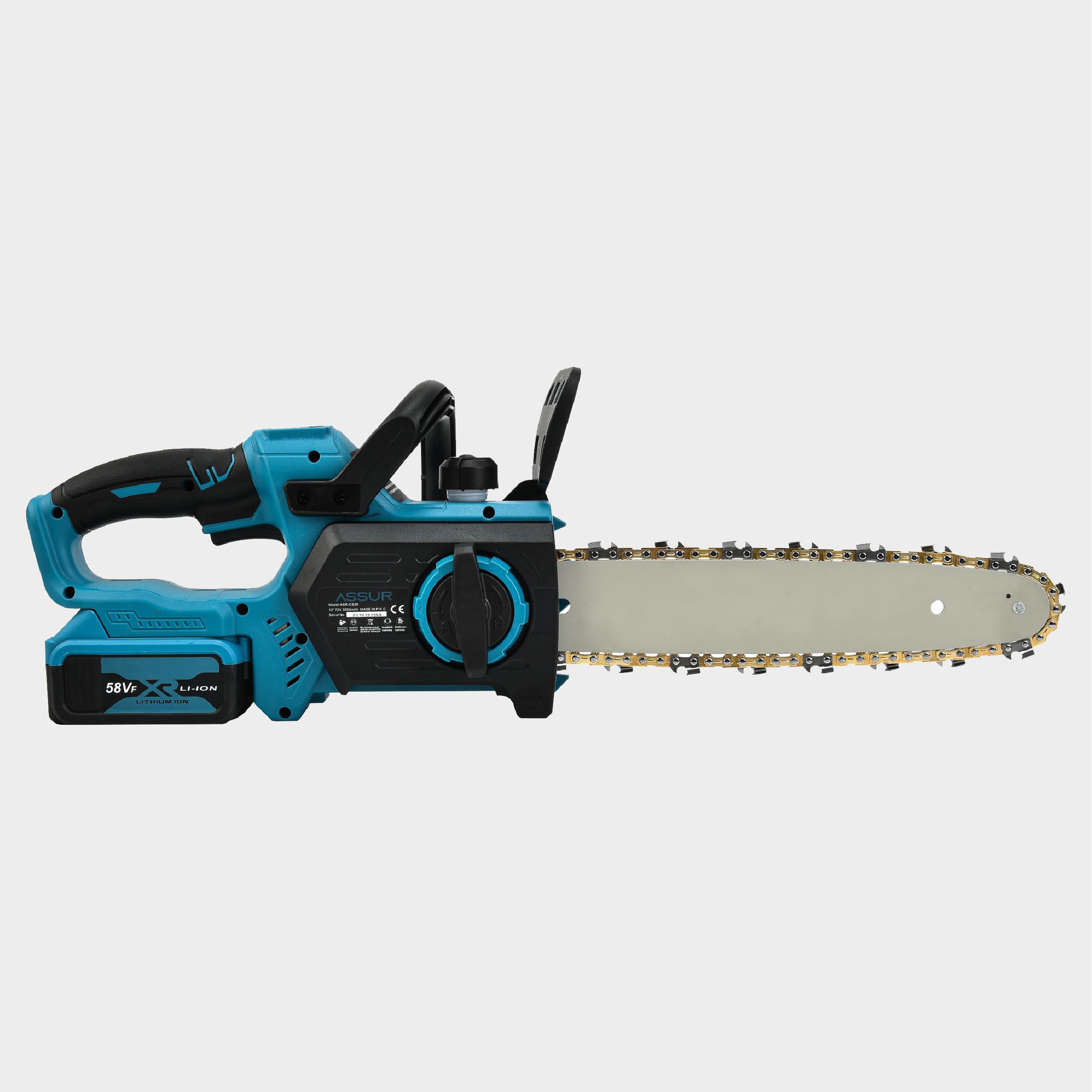 Assur Chain Pruning Saw 45 Cm Machete Blue