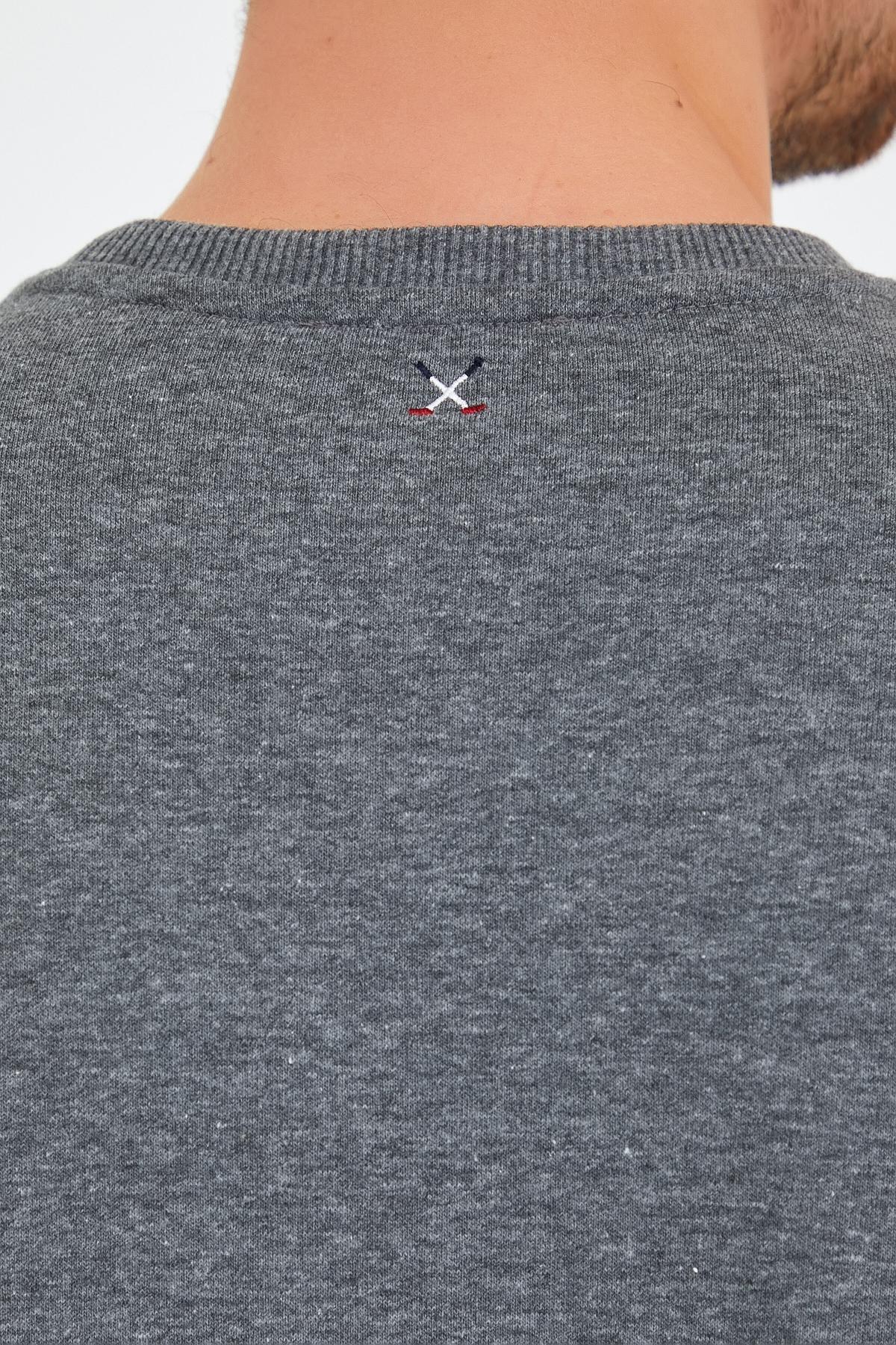 Erkek 3 İplik Pamuklu Regular Fit Basic Bisiklet Yaka Sweatshirt Erkek 3 İplik Pamuklu Regular Fit Basic Bisiklet Yaka Sweatshirt
