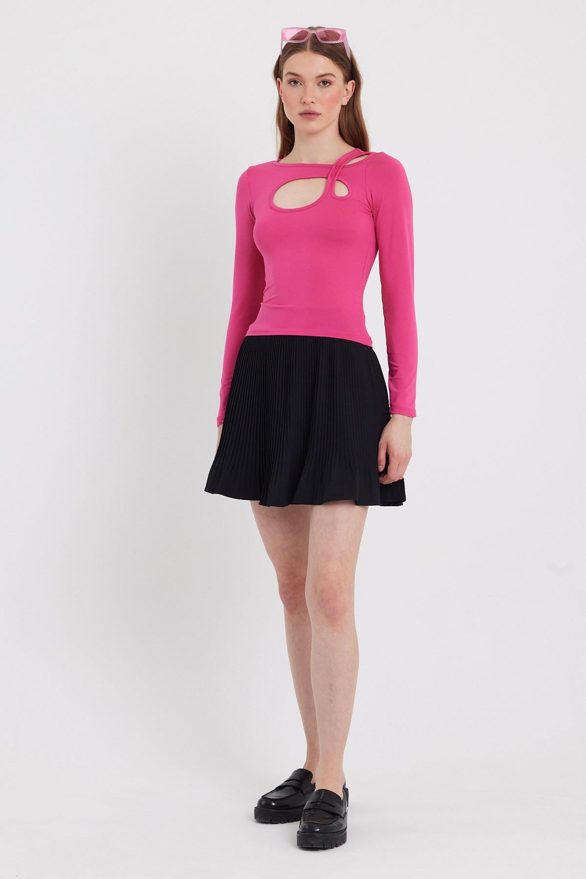 Kadın allegro T-shirt Pembe