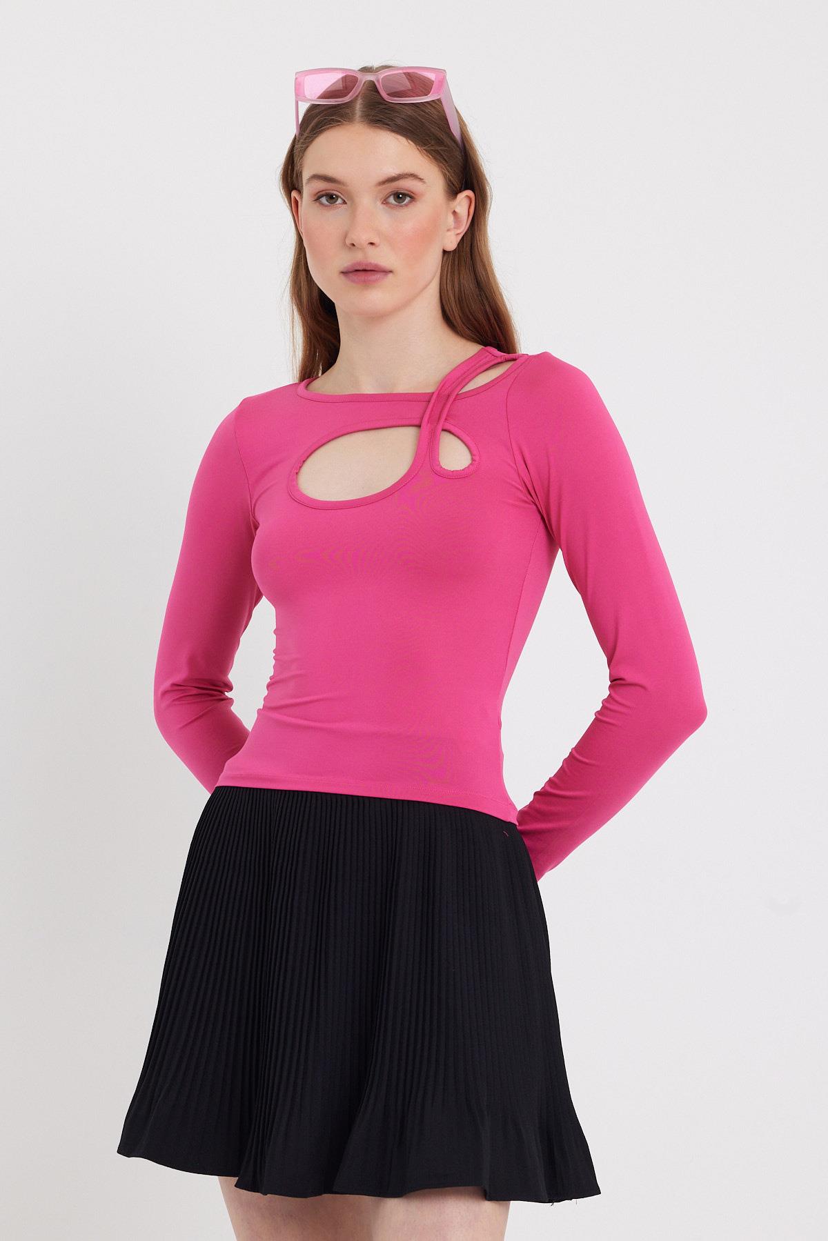 Kadın allegro T-shirt Pembe