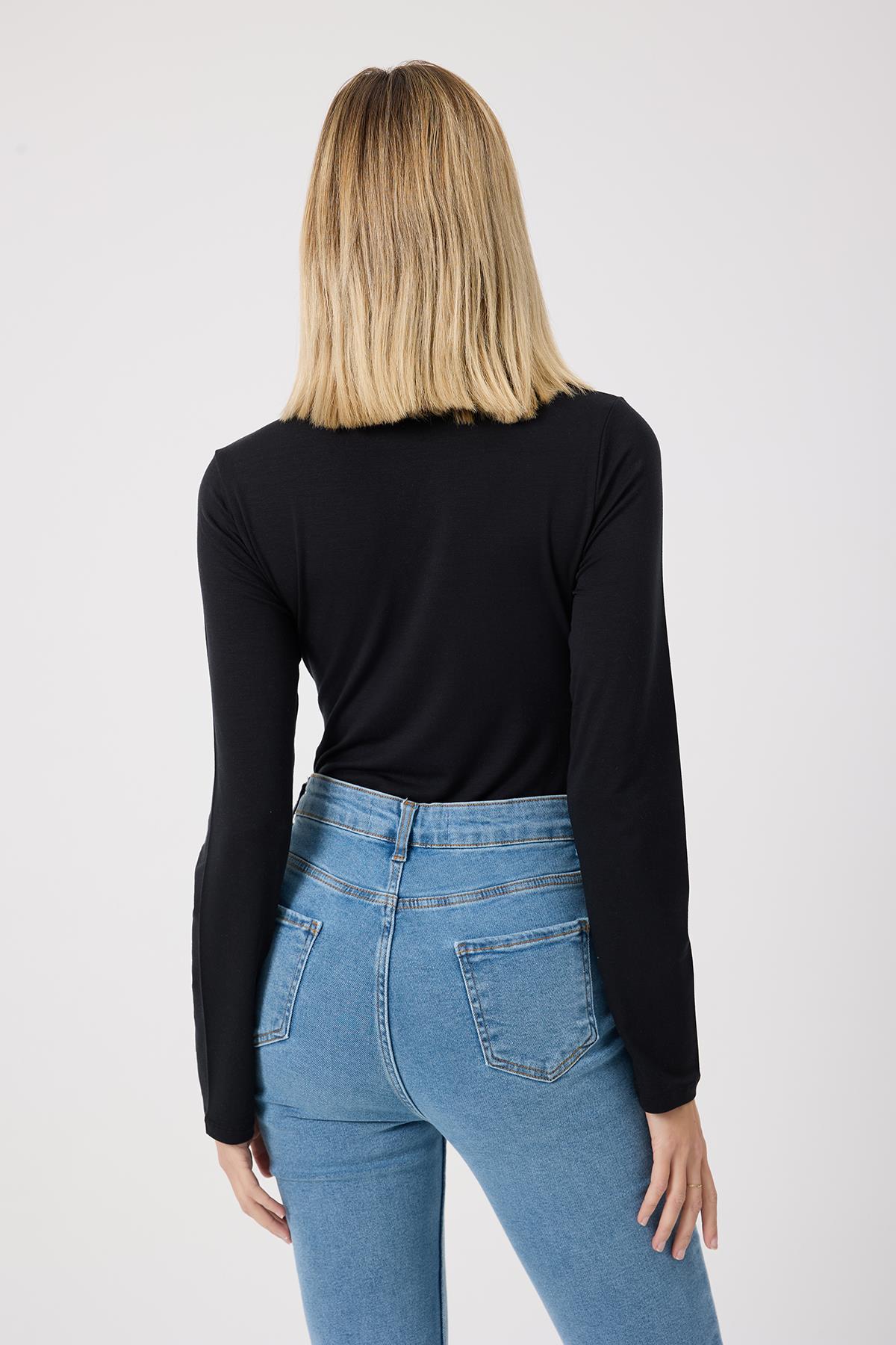 Kadın Basic body Siyah