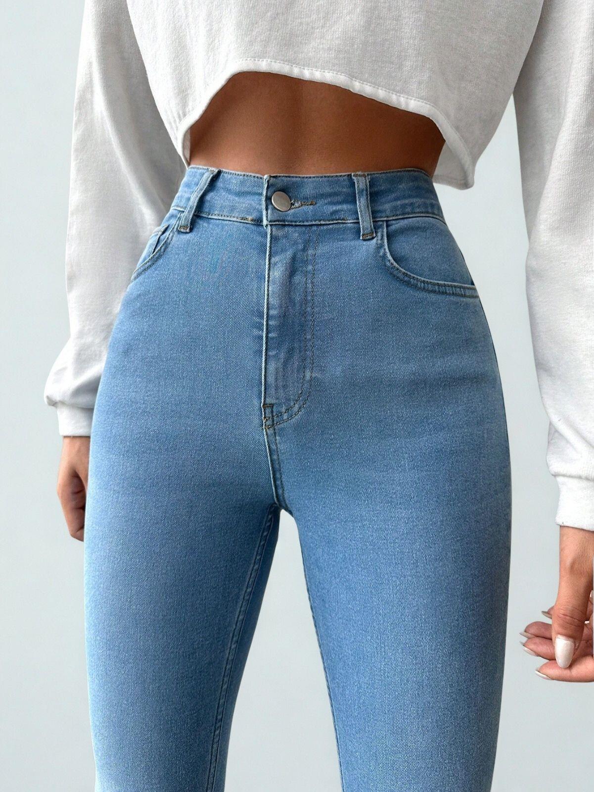 Kadın Skinny Fit Denim Jeans