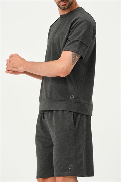 Erkek 2 İplik Şort Antrasit