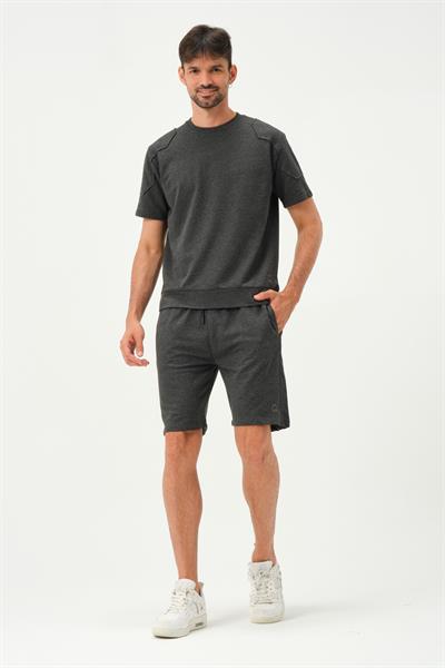 Erkek 2 İplik Şort Antrasit