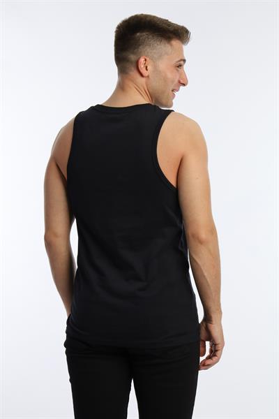 Erkek Slim Fit Atlet Siyah