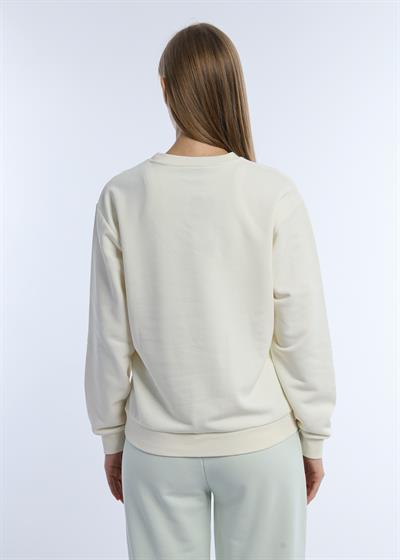 Kadın 3 İplik Şardonsuz United Kingdom Nakışlı Sweatshirt Mint