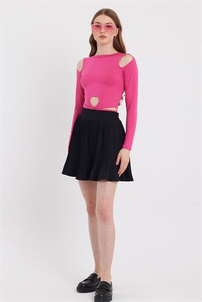 Kadın Allegro Crop  Pembe