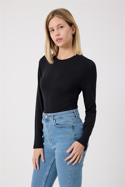 Kadın Basic body Siyah