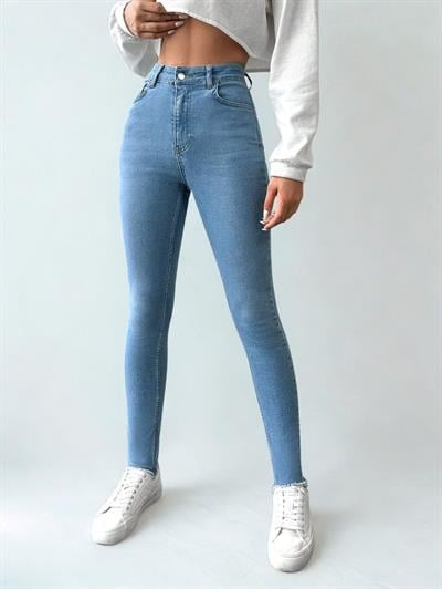 Kadın Skinny Fit Denim Jeans