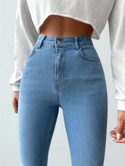 Kadın Skinny Fit Denim Jeans