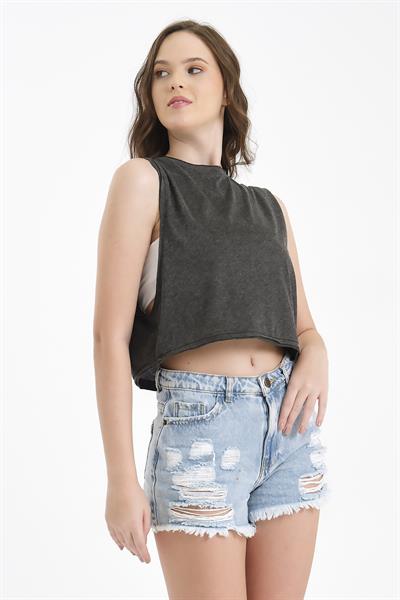 Kadın Sporcu Atlet Antrasit