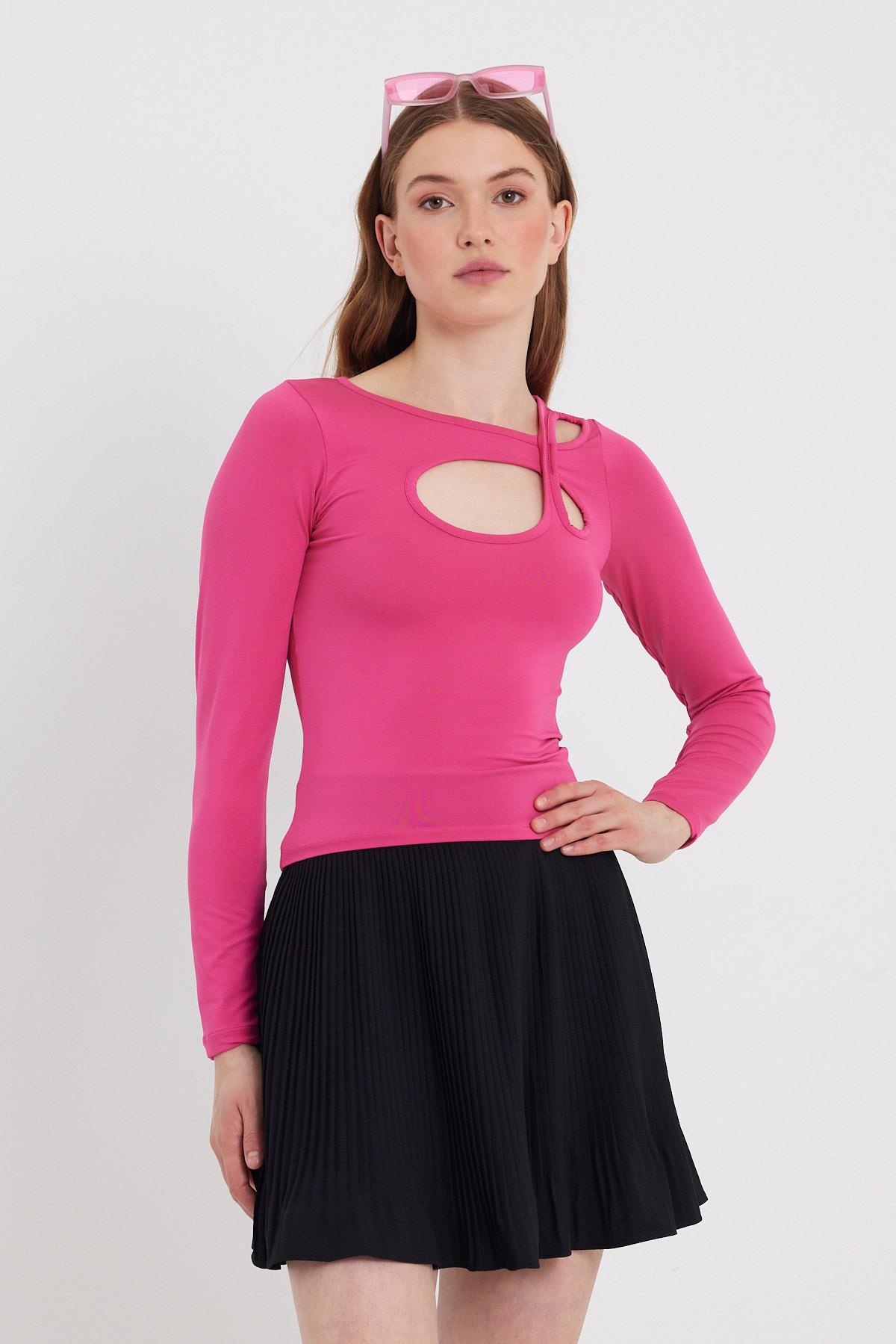 Kadın allegro T-shirt Pembe