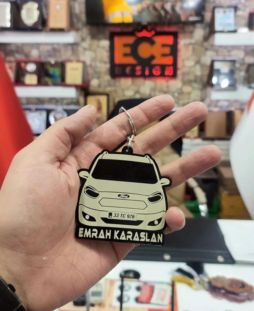 Fotoğraflı Kişiye Özel Anahtarlık