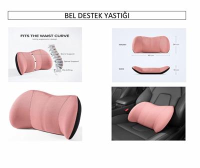 Memory Bel Destek Yastığı Pudra