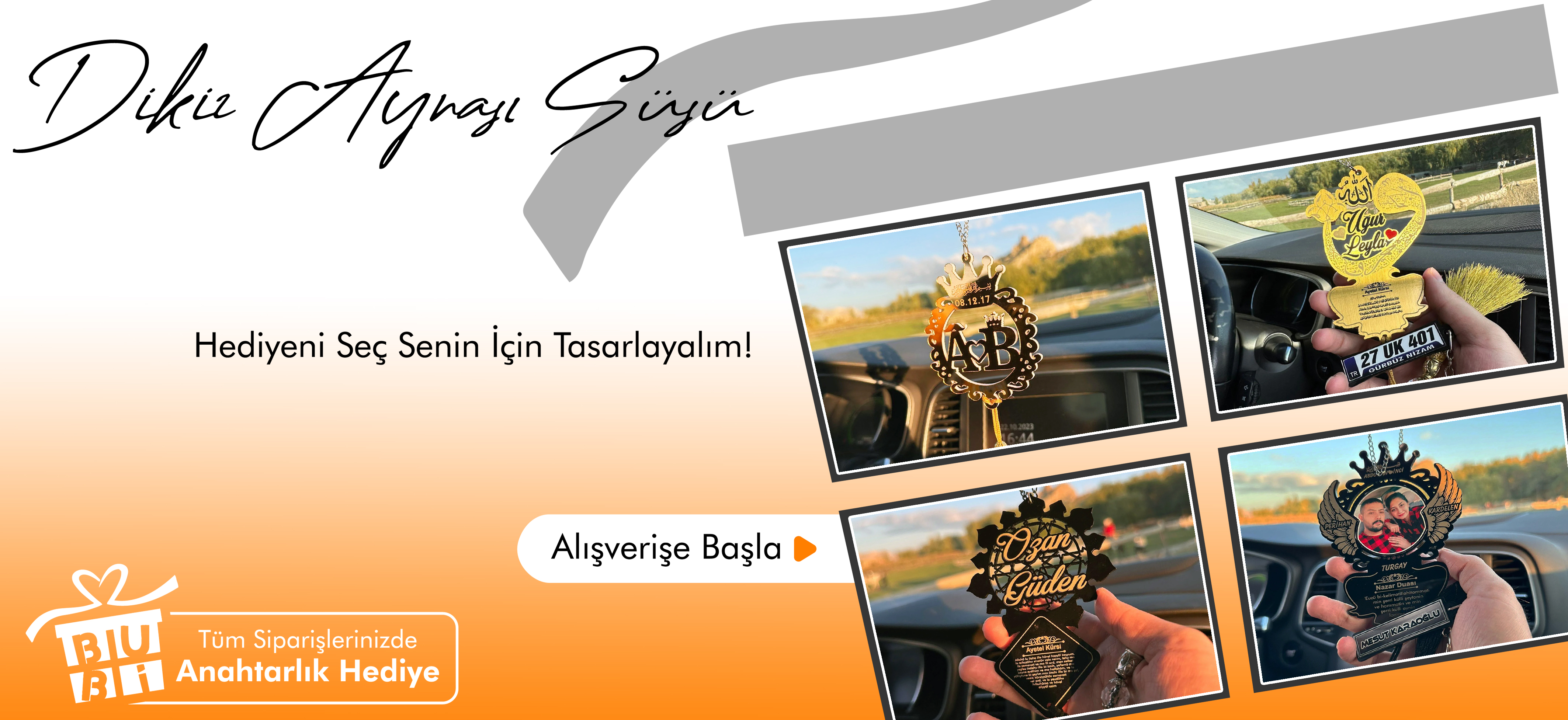 Araç Dikiz Aynası Süsü