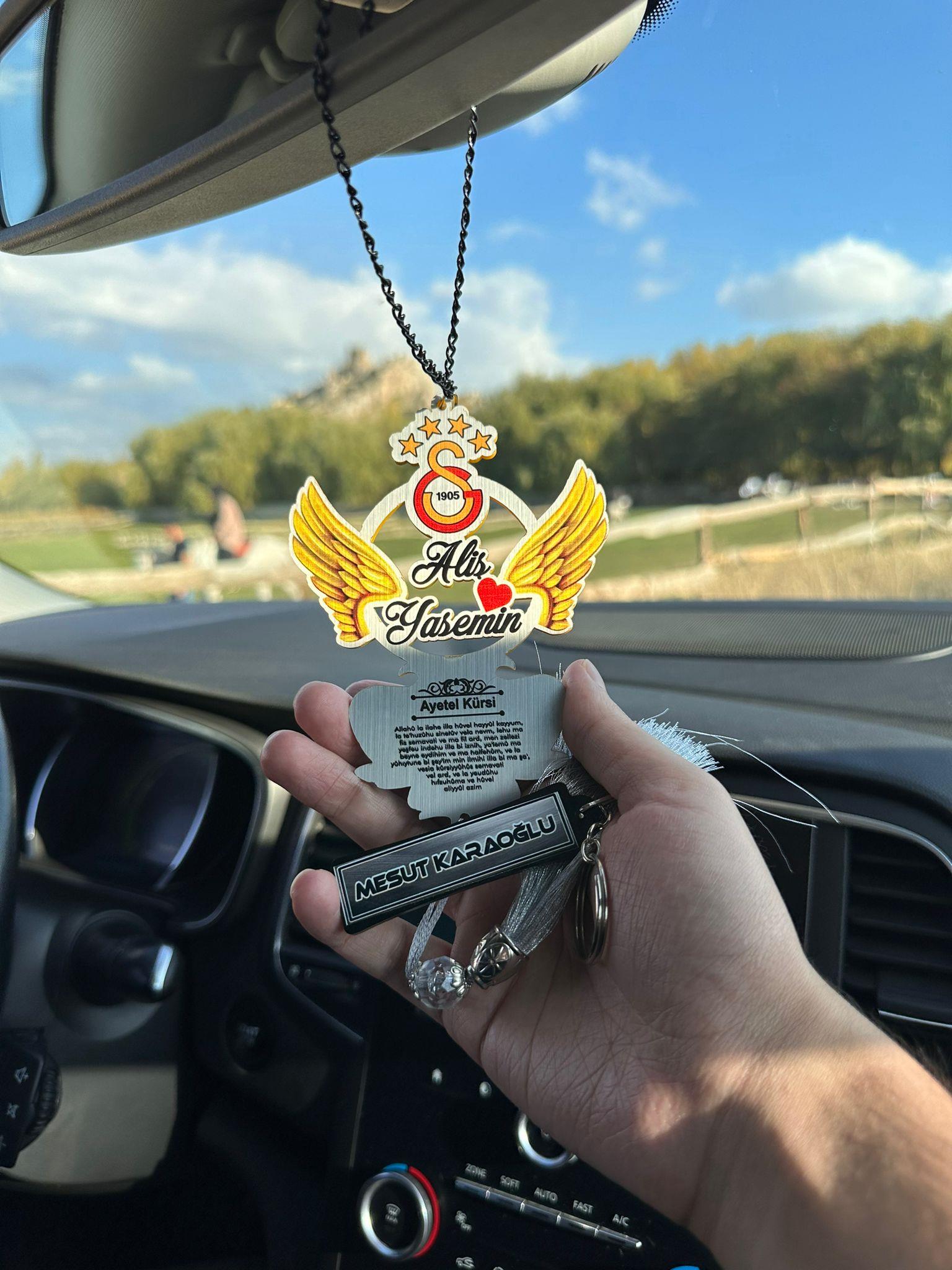 Kişiye Özel Araç Dikiz Aynası Süsü Taraftar Model