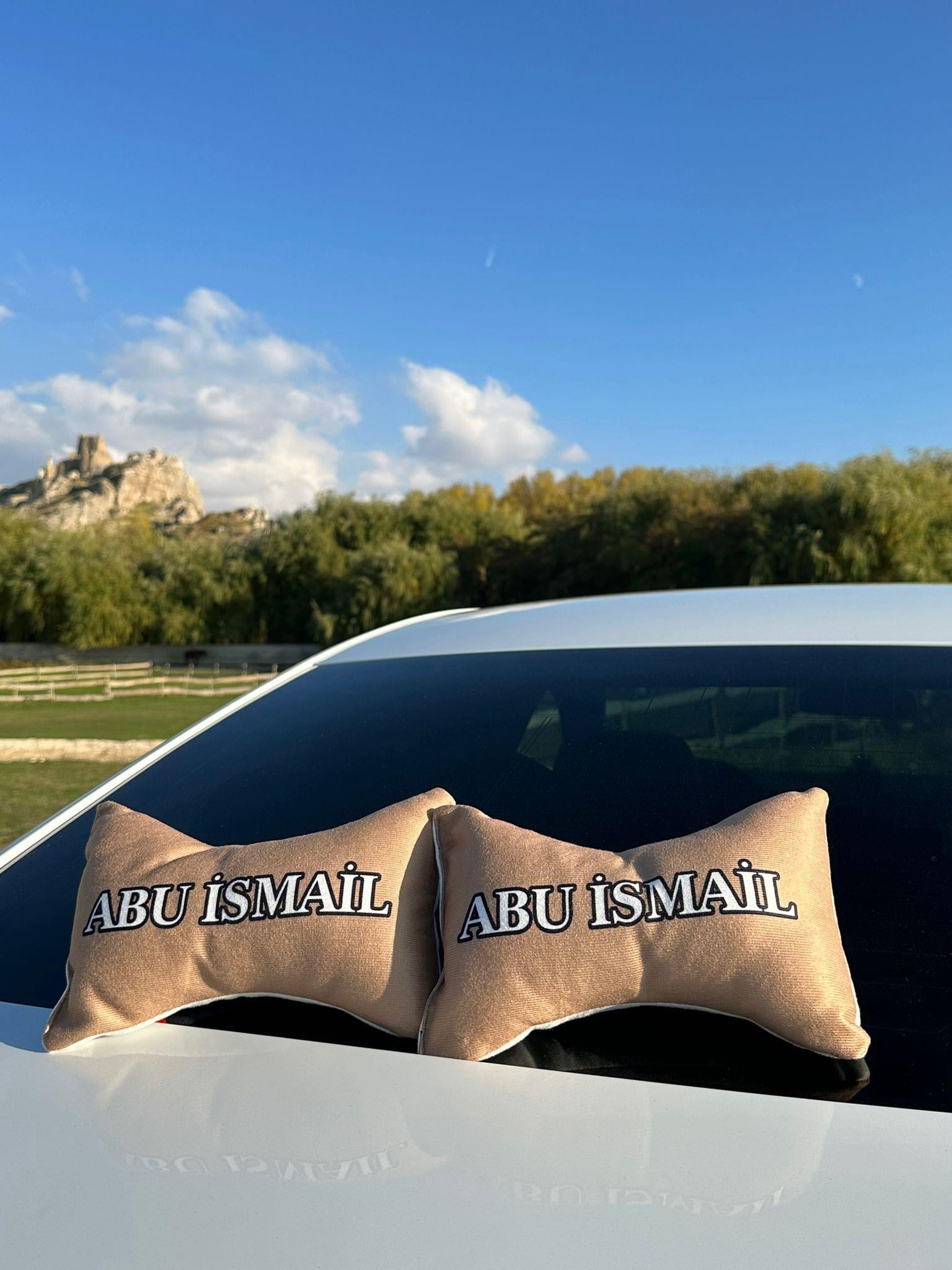 Kişiye Özel İsimli Araç Boyun Yastığı