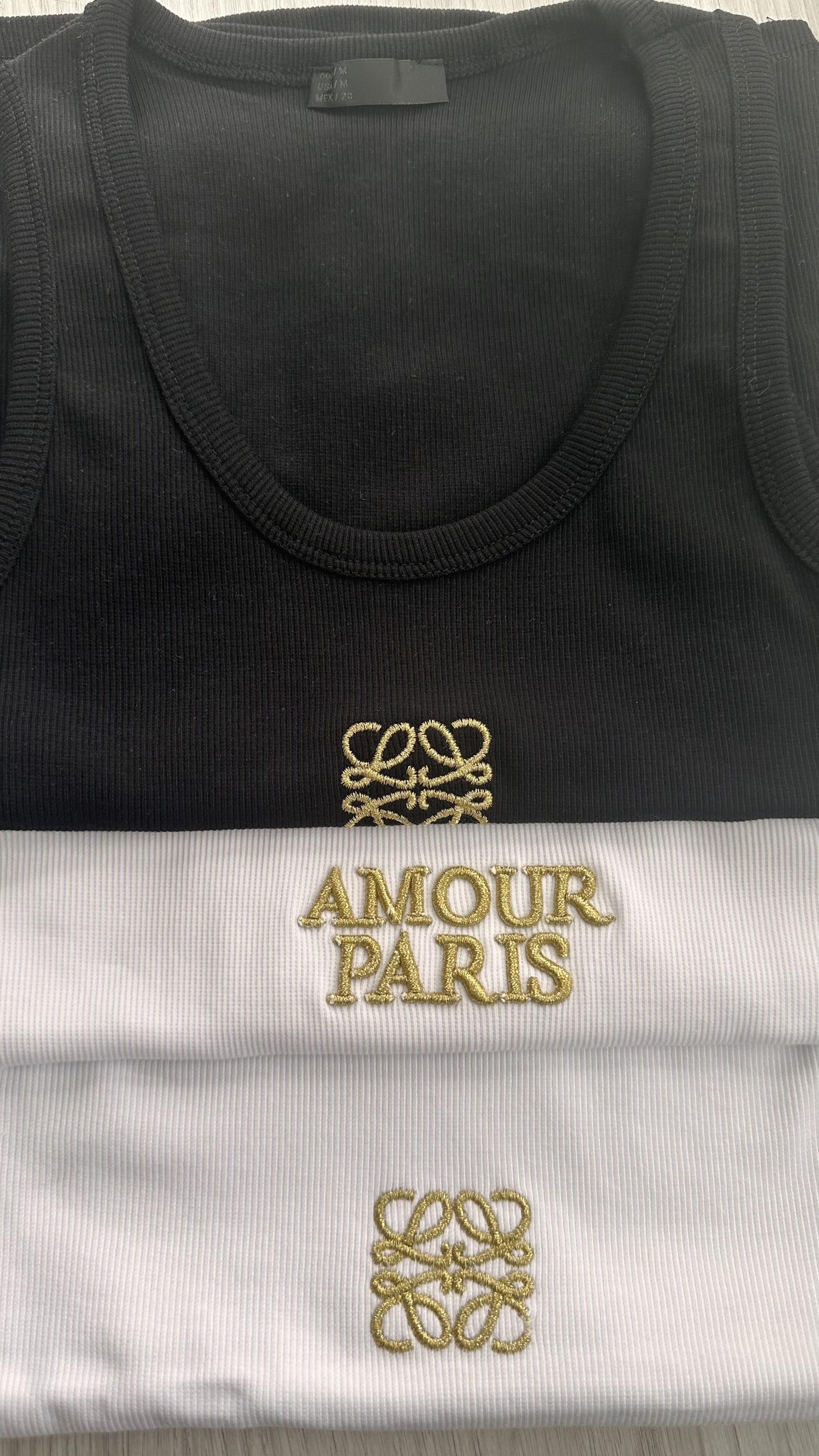 MARKA LOGOLU FİTİLLİ SİYAH ATLET