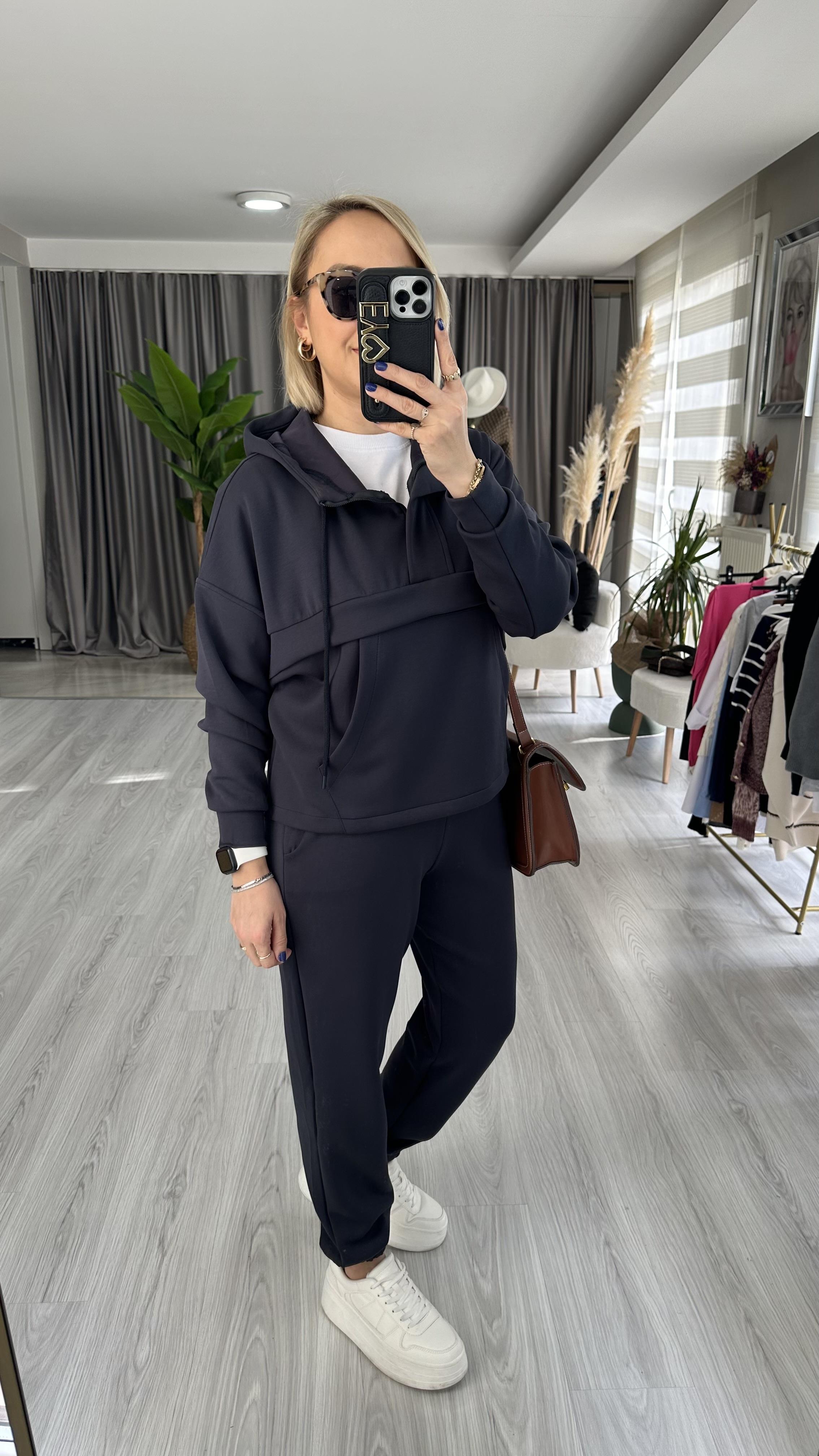 ORJİNAL MARKA MODAL TAKIM - LACİVERT 