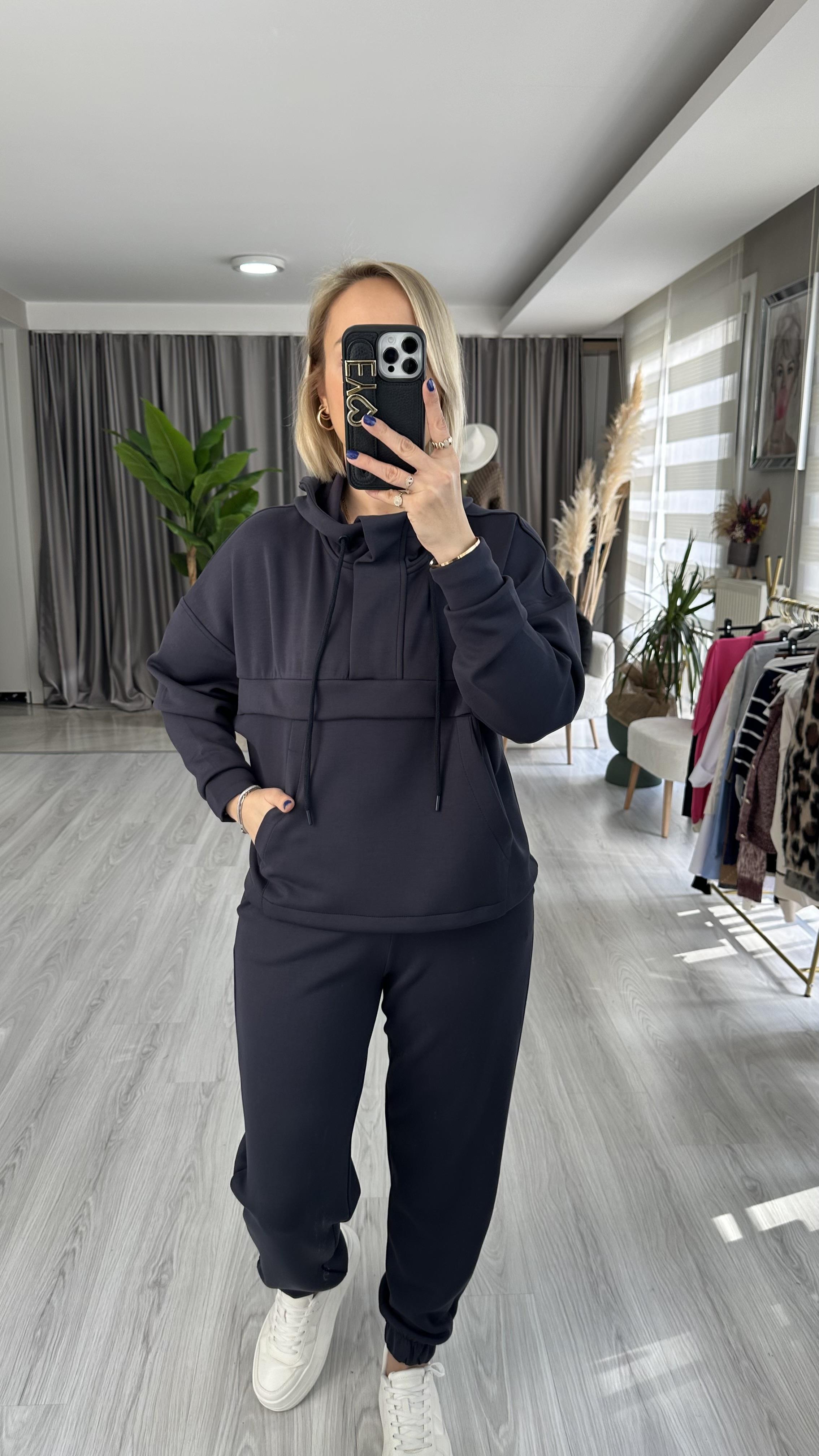 ORJİNAL MARKA MODAL TAKIM - LACİVERT 