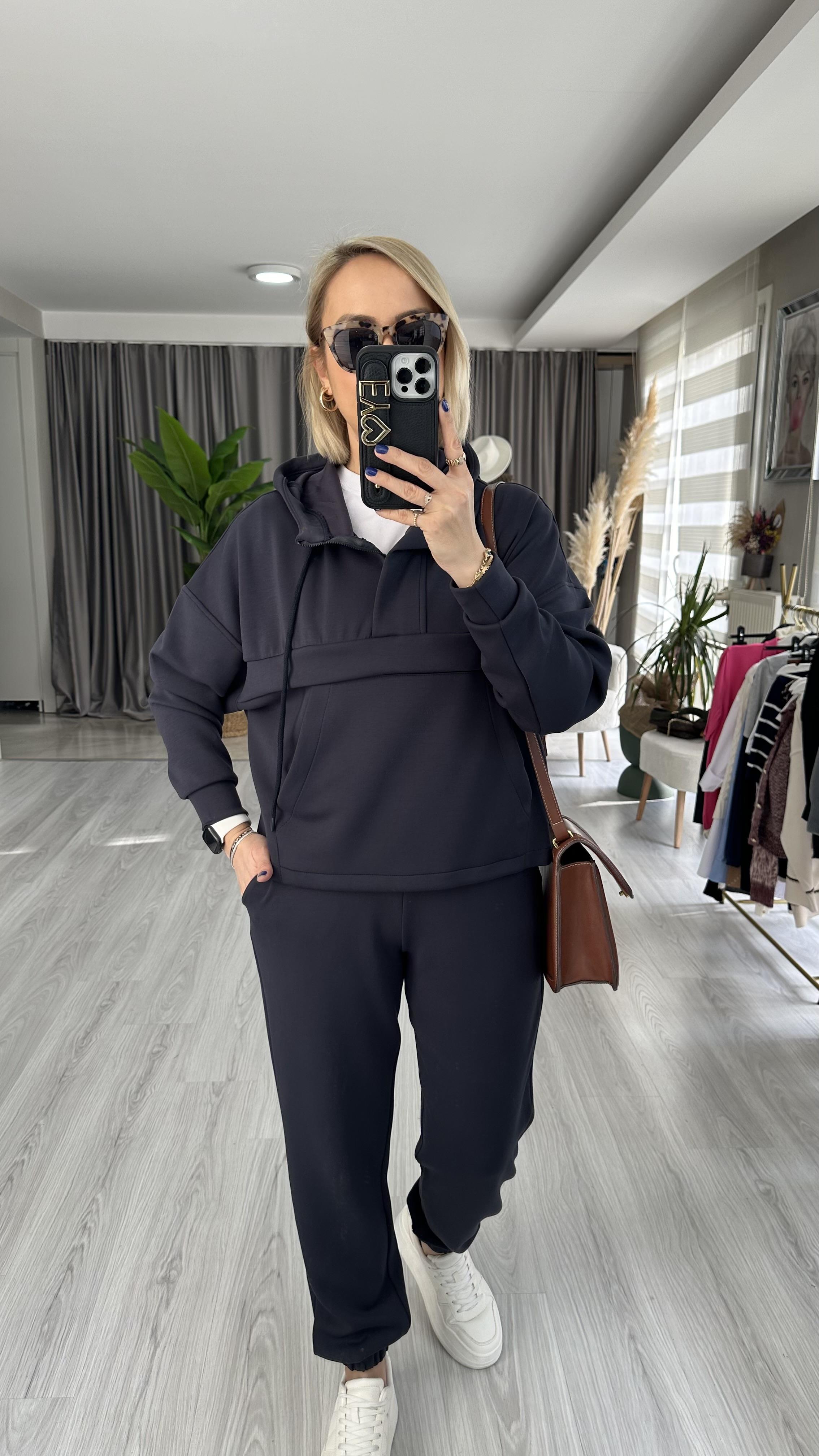 ORJİNAL MARKA MODAL TAKIM - LACİVERT 