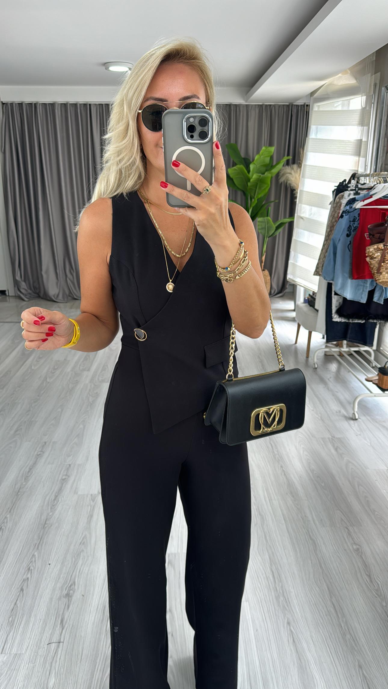 Premium Seri Orjinal Model Siyah Tulum